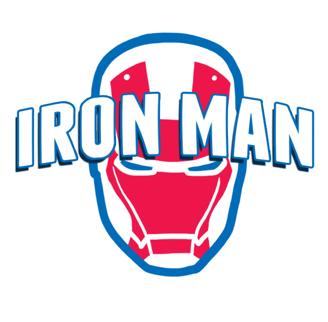 Detroit Pistons Iron Man logo DIY iron on transfer (heat transfer)